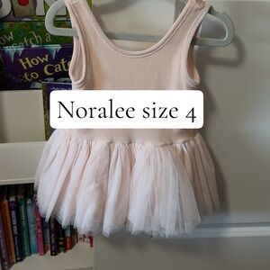 Noralee Girls' Light Pink Tulle Ballet Dress
